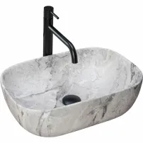 Мивка за плот Rea Livia Stone 46.5 см