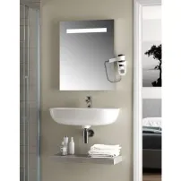 Огледало Ideal Standard Mirror&Light 80x70 см с осветление и незамъгляване