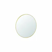 Огледало с LED осветление Gala Diam 80x80 см златно