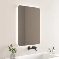 Огледало с осветление и антизапотяване Inter Ceramic Fabia, правоъгълно, 50x70 см