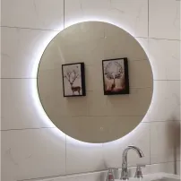 Огледало с осветление и антизапотяване Inter Ceramic, кръгло, 80 см