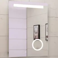 Огледало с осветление и антизапотяване Inter Ceramic, правоъгълно, 60x80 см