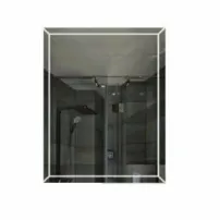 Огледало с осветление и размразител Fluminia Palladio 60 см