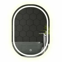 Огледало Tutumi с LED осветление 80x60 см P10408