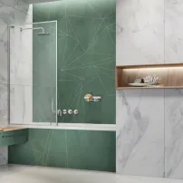 Параван за вана Radaway Modo F SL PNJ II, гланцово-прозрачен хром, 50x150 см, 8 мм стъкло, ляв