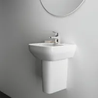 Полупиедестал за мивка Ideal Standard i.life A, лъскаво бяло