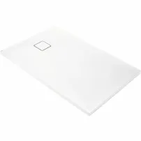 Правоъгълно душ корито Deante Correo бяло 100x90 см