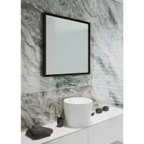 Правоъгълно огледало Dubiel Vitrum Profix Черно 60x80 см