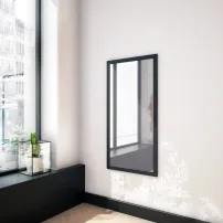 Правоъгълно огледало Dubiel Vitrum Slim Black 60x120 см