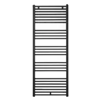 Радиатор за кърпи за баня Purmo Banga 60x122.2 см, черен