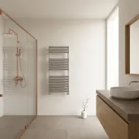 Радиатор за кърпи за баня Rune Hima 1200x500 мм хром