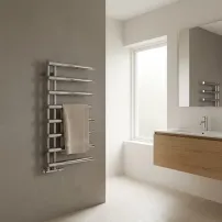 Радиатор за кърпи за баня Rune Miro 1200x600 мм хром