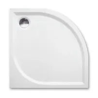 Roth Dream-M 80x80 полукръгло композитно тънко душ корито