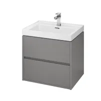 Шкаф за мивка Cersanit Crea сив MDF 60 см