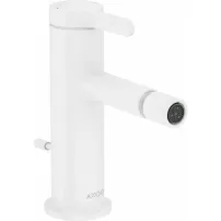 Смесител за биде Hansgrohe Axor One бял с изскачащ вентил