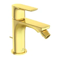 Смесител за биде Ideal Standard Connect Air, златист, с вентил