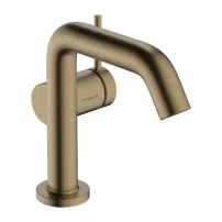 Смесител за мивка Hansgrohe Tecturis S 110 Fine CoolStart EcoSmart+, четкан бронз