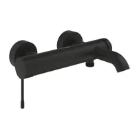Смесител за вана/душ Grohe Essence черен мат Phantom Black