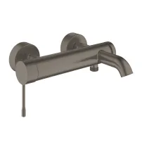 Смесител за вана и душ Grohe Essence, четкан антрацит, твърд графит