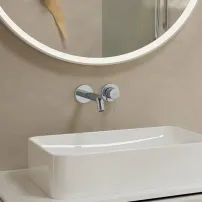Смесител за вграждане за мивка Hansgrohe Tecturis S, гланциран хром, без тяло за вграждане