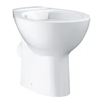 Стояща на пода тоалетна чиния Grohe Bau Ceramic, лъскаво бяла