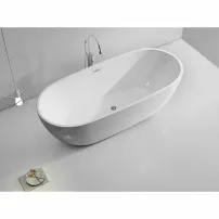 Свободностояща вана Rune Hati 165x70 см бяло покритие
