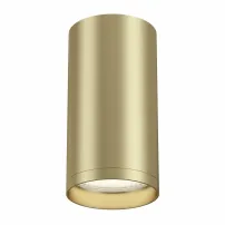 Таванна лампа Maytoni FOCUS S златиста 1 крушка 6 x 11 см