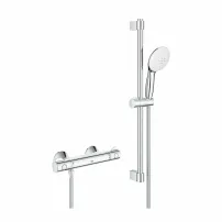 Термостатичен смесител за душ Grohe Grohtherm 800, гланциран хром, с душ комплект