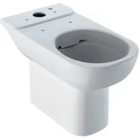 Тоалетна чиния Geberit Smyle Rimfree без капак с вертикално пускане, бяла