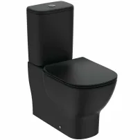Тоалетна чиния Ideal Standard Tesi Aquablade матово черна, без резервоар и капак