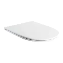 Тоалетна седалка с плавно затваряне Omnires Ottawa Comfort slim, бяла мат
