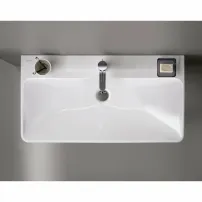 Умивалник Geberit Smyle Square 90 см за мебели с отвор за смесител