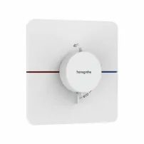 Вграден термостатичен смесител за душ Hansgrohe ShowerSelect Comfort Q в матово бяло