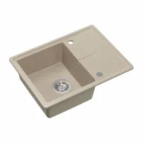 Вградена мивка Quadron Pop Tony 116 от композит, пясъчно бежова, 60x45 см