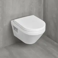 Villeroy&Boch Arhitectura TwistFlush Комплект за окачване на тоалетна чиния Rimless с капак с плавно затваряне
