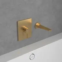 Villeroy&Boch Conum смесител за душ, цвят четкано злато, без тяло за вграждане