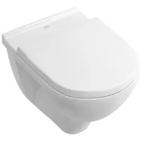 Villeroy&Boch O.Novo Direct Flush комплект за окачена тоалетна чиния с капак с плавно затваряне