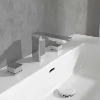 Villeroy&Boch Subway 3.0 смесител за умивалник с двойна ръкохватка, гланциран хром