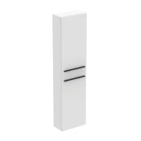 Висок стенен шкаф Ideal Standard i.life S, матово бяло покритие, 40 см, 2 врати