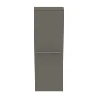 Висок стенен шкаф Ideal Standard i.life S, сиво покритие, 40 см, 1 врата