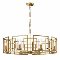 Златен пендел Maytoni Bowi 8 крушки