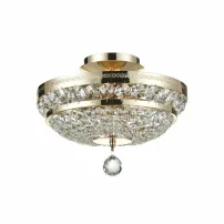 Златен полилей Maytoni Ottilia с 3 крушки