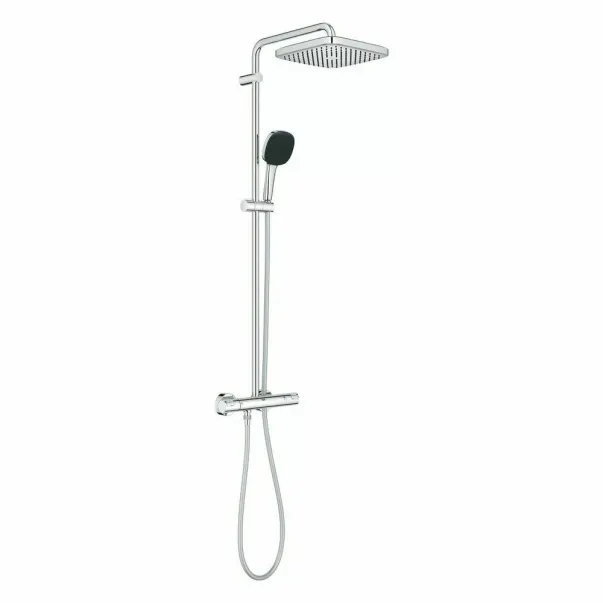 Душ колона Grohe Vitalio Start Cube 250 с термостатичен смесител, гланциран хром picture - 4