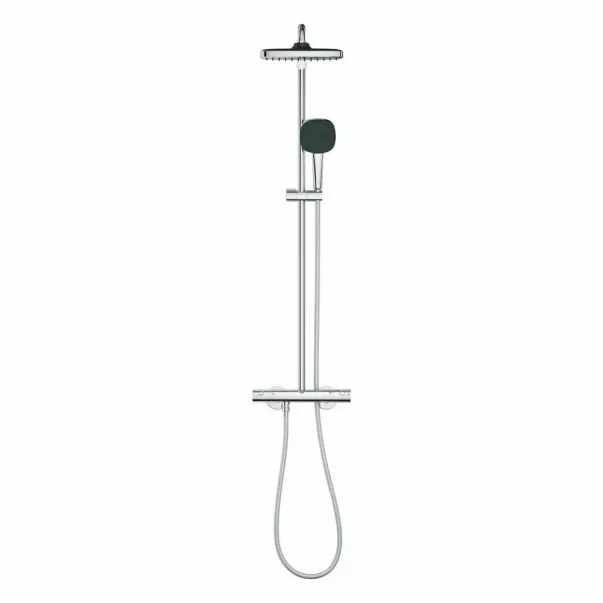 Душ колона Grohe Vitalio Start Cube 250 с термостатичен смесител, гланциран хром picture - 5
