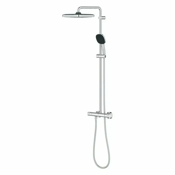 Душ колона Grohe Vitalio Start Cube 250 с термостатичен смесител, гланциран хром picture - 6