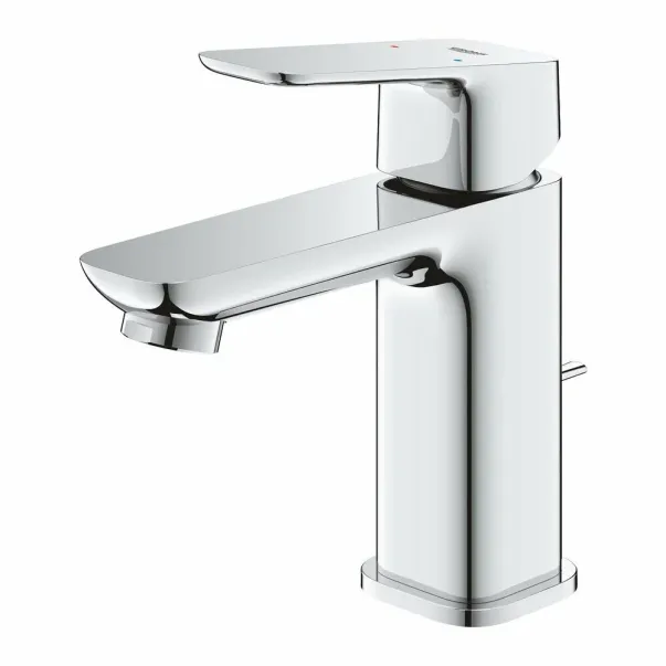 Grohe Cubeo S смесител за умивалник с едноръкохватков изскачащ вентил, гланциран хром picture - 5