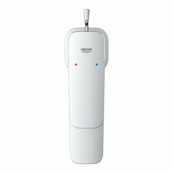 Grohe Cubeo S смесител за умивалник с едноръкохватков изскачащ вентил, гланциран хром picture - 6