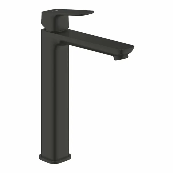 Grohe Cubeo XL висок едноръкохватков смесител за умивалник, матово черен picture - 2