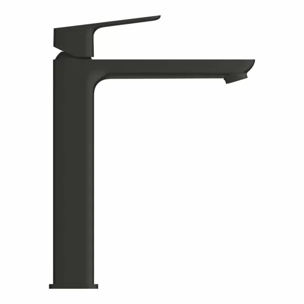Grohe Cubeo XL висок едноръкохватков смесител за умивалник, матово черен picture - 5