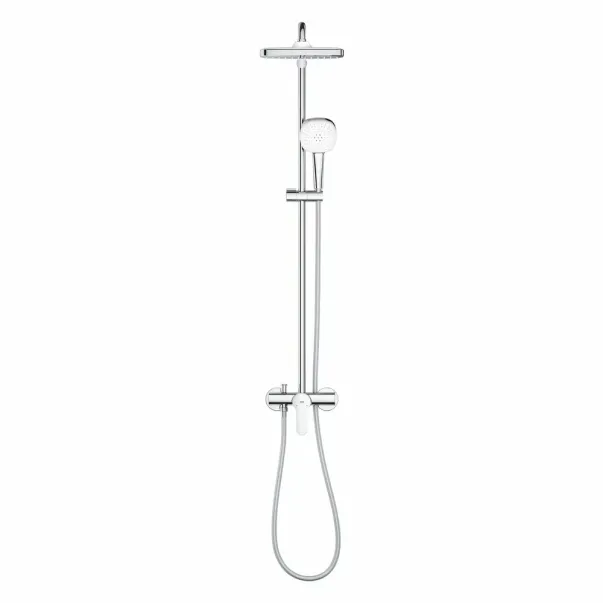 Grohe Tempesta Cosmopolitan 250 Cube душ колона, едноръкохватков смесител, гланциран хром picture - 2